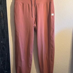 Vuori Rust brown Jogger Pants S no tag excellent condition 24” inseam 28” waist